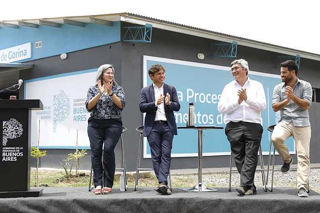 Se puso en marcha una planta procesadora de alimentos en la Estación Exp. Gorina