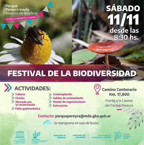 El MDA invita a conocer y explorar la naturaleza del Parque Pereyra Iraola