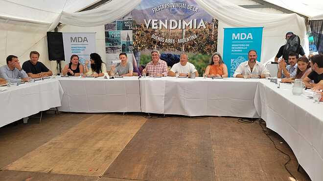 Javier Rodríguez: "Bs As ya está en el mapa de las provincias vitivinícolas" Javier Rodríguez: "Bs As ya está en el mapa de las provincias vitivinícolas"