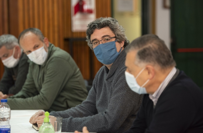 LA SOCIEDAD RURAL DE LAS FLORES RECIBIÓ AL MINISTRO RODRIGUEZ