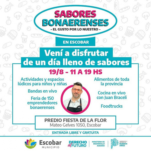 Sabores Bonaerenses llega a Escobar