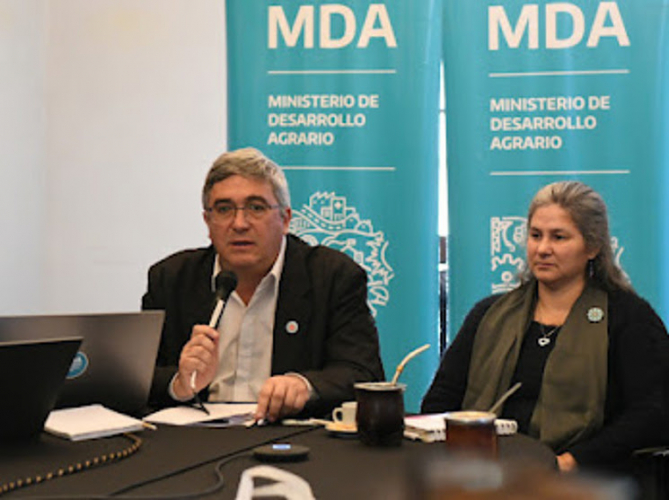 Javier Rodríguez anunció créditos a valor producto para el sector ovino