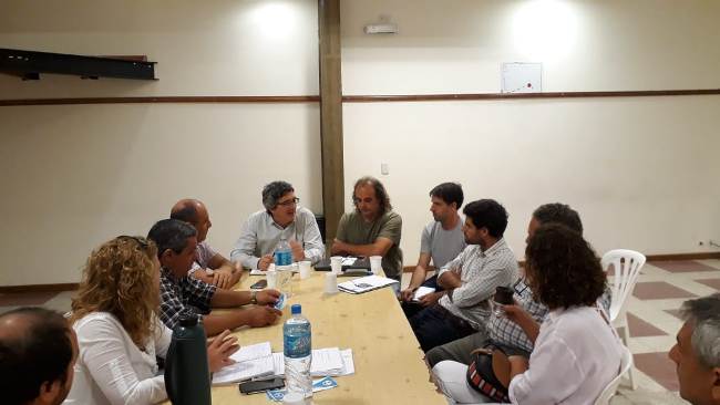 RODRÍGUEZ DIALOGÓ CON PRODUCTORES DE SALTO 