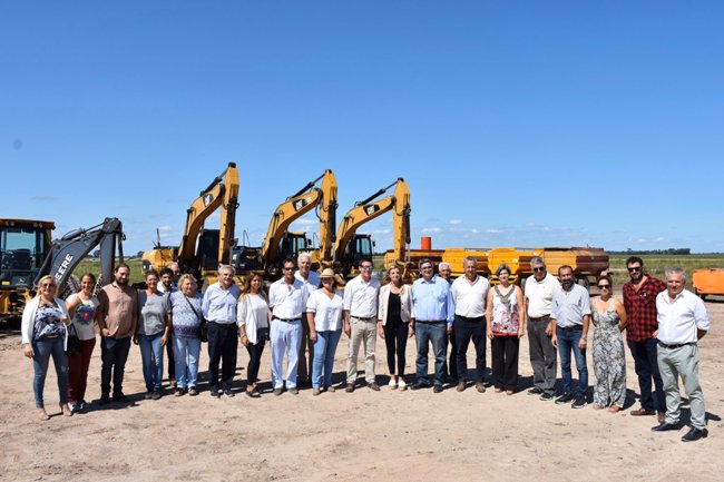 RECORRIÓ LAS OBRAS DEL MERCADO AGROGANADERO 