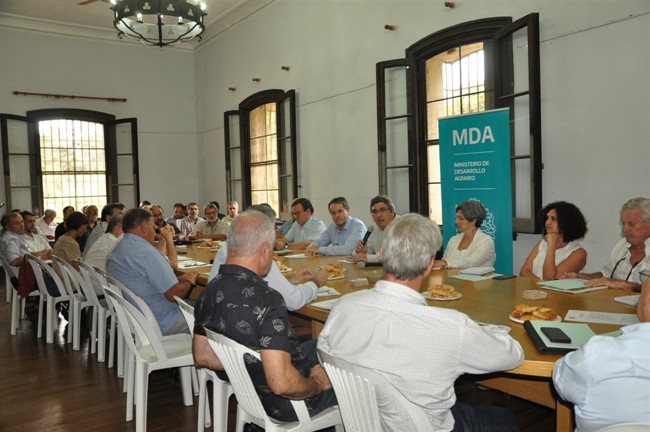 RODRÍGUEZ PARTICIPÓ DE LA MESA FORESTAL BONAERENSE