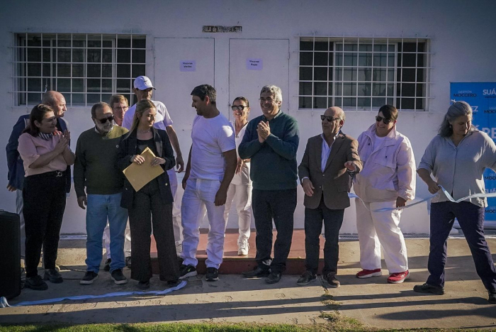 Javier Rodríguez puso en marcha el Frigorífico Municipal en Huanguelén