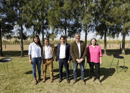 Kicillof y Rodríguez presentaron el Plan de Impulso de la Actividad Forestal