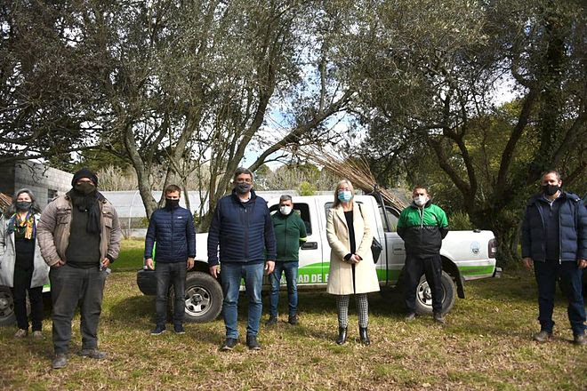 El MDA entregó material forestal a productores y 11 municipios bonaerenses