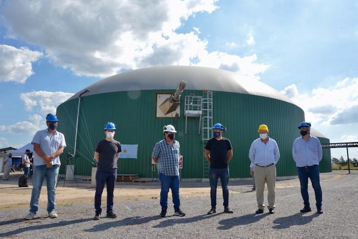 EL MINISTRO RODRÍGUEZ PARTICIPÓ DE LA INAUGURACIÓN DE UNA PLANTA BIOELÉCTRICA EN GENERAL ALVEAR