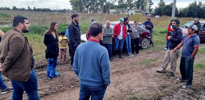 Asistencia a productores de la Agricultura Familiar afectados por tormentas