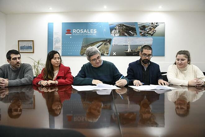 El ministro Javier Rodríguez firmó un acuerdo para incorporar al Puerto Rosales