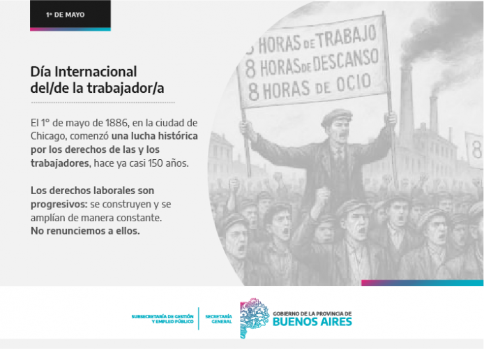 Día internacional de las y los trabajadores