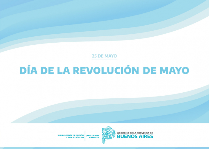 25 de mayo 