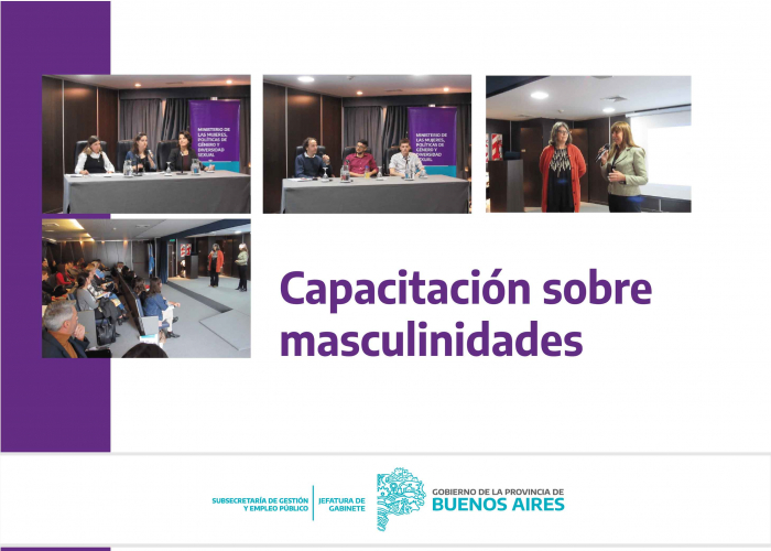 CAPACITACIÓN SOBRE MASCULINIDADES