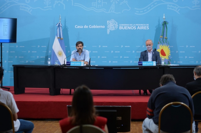 Conferencia de prensa Bianco Gollan 