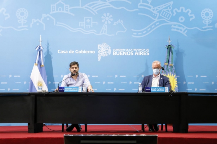 Conferencia de prensa Bianco Gollan 