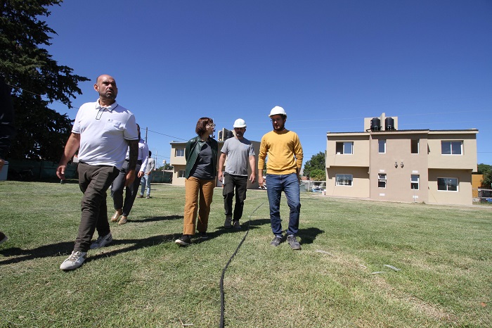 Recorrida de obra en Baradero