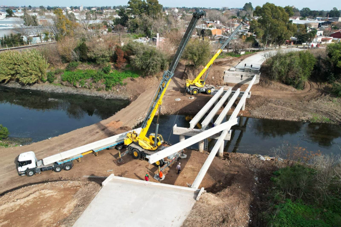 Avanzan las obras en la Avenida Combate Pavón