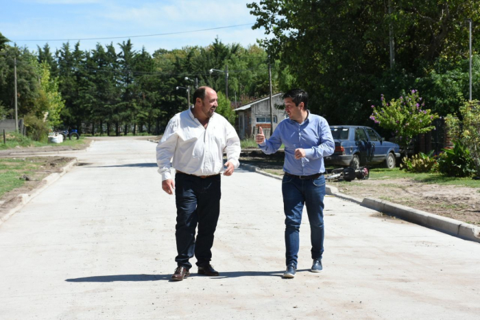 Recorrida de obras de infraestructura