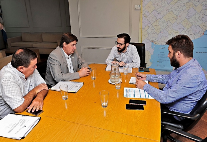 Simone y Gargaglione en el encuentro en La Plata