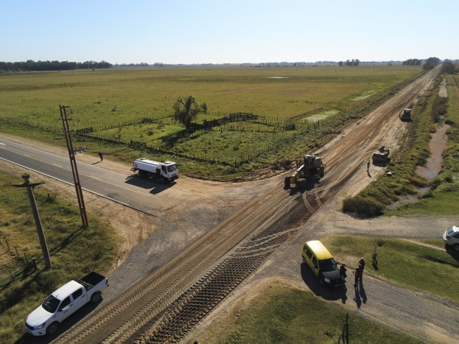 Avanzan las obras de Vialidad