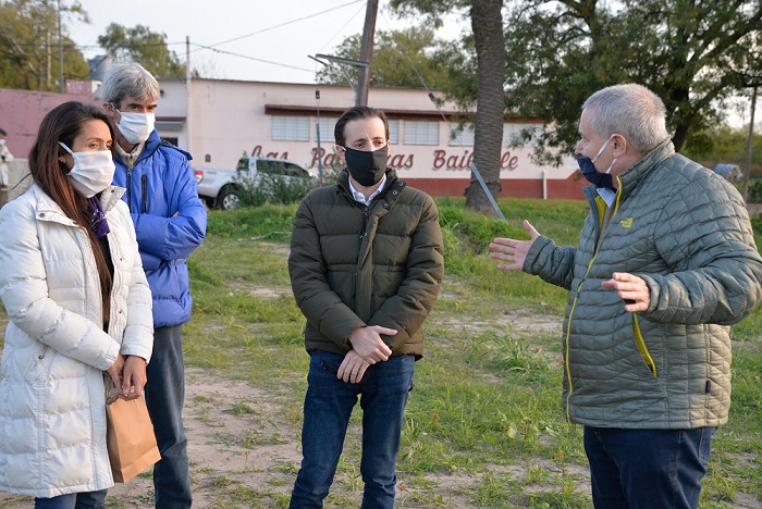 El ministro Simone visitó Salto