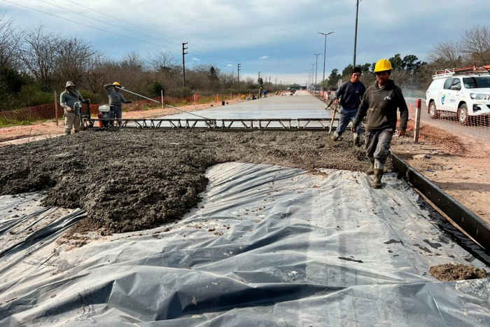 Avanzan las obras de Vialidad