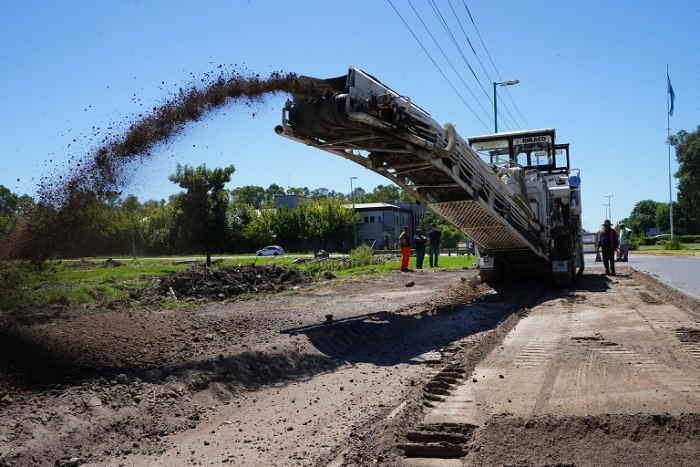 Avanzan las obras de Vialidad