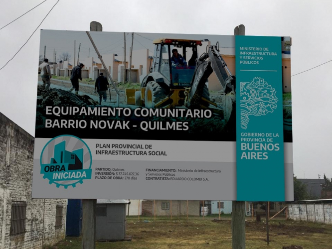 Avanzan las obras de infraestructura social