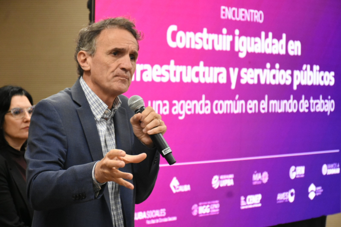 Encuentro “Construir igualdad en infraestructura y servicios públicos”