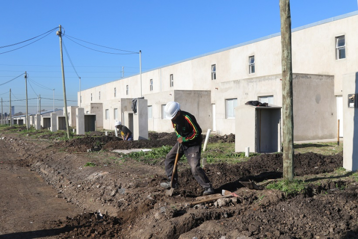 Avanzan las obras de vivienda