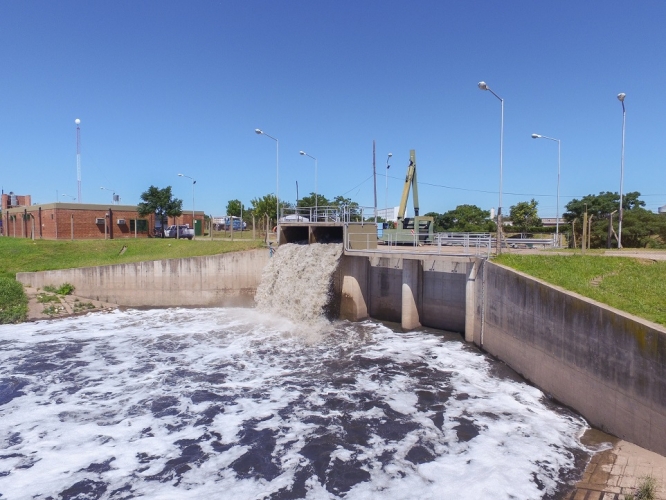 Los trabajos en el Río Reconquista