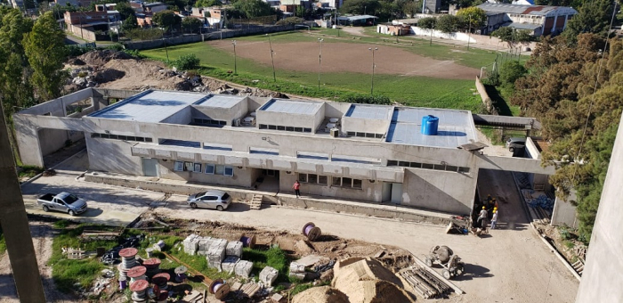 Obras en el Polo Judicial de Lomas de Zamora