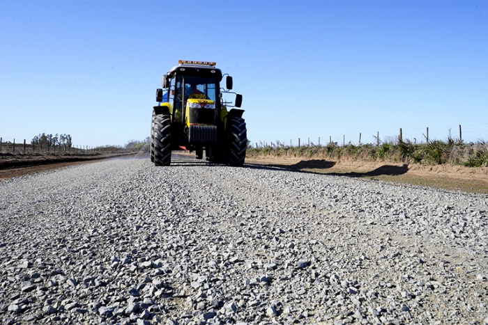 Avanzan las obras de Caminos Rurales