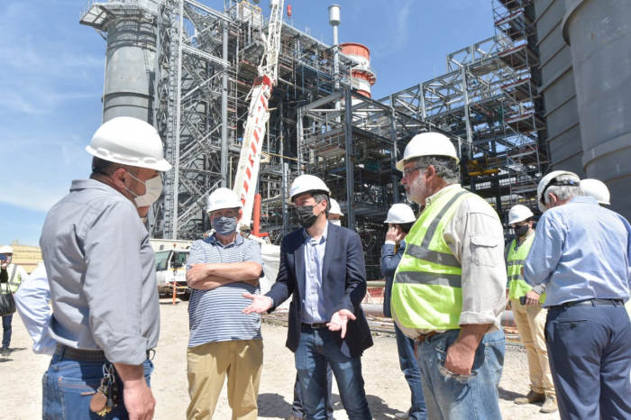 Avanzan las obras en la Central Barragán de Ensenada