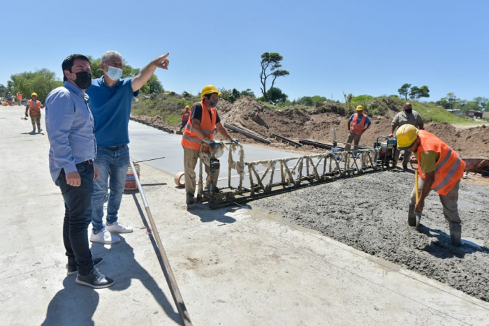 Continúan los trabajos de infraestructura en la Costa Atlántica