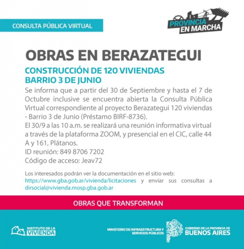 Llamado a Consulta Pública Llamado a Consulta Pública