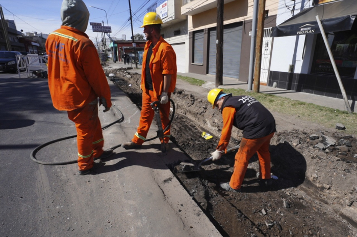 Avanzan las obras en la Ruta Provincial Nº 14 en Florencio Varela