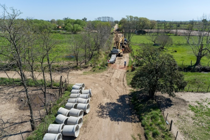 Obras hídricas para Moreno