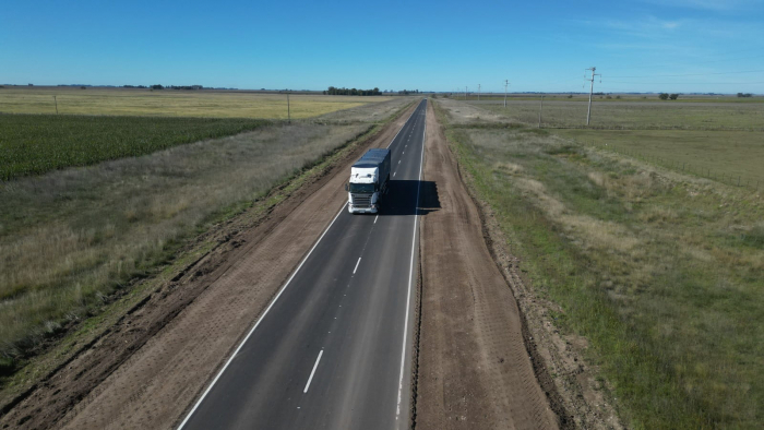 La Provincia inauguró la repavimentación de la Ruta Provincial 85