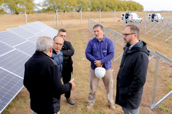 Avanzan las obras de Energía Avanzan las obras de Energía