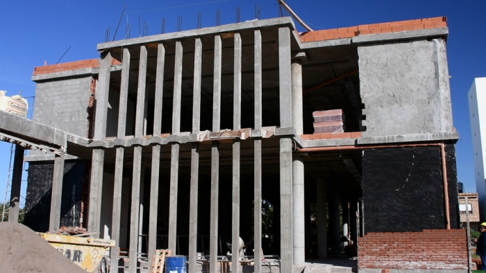 Avanzan las obras en Monte Hermoso