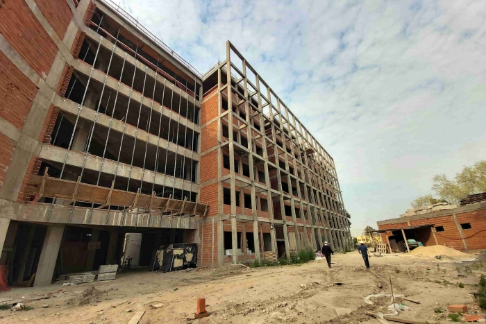 Reactivan obras en el Departamento Judicial de Lomas de Zamora