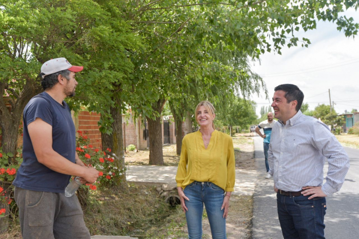 Cañuelas: Nardini supervisó avances de obras junto a Marisa Fassi