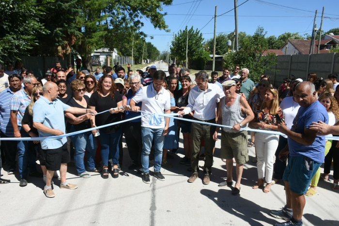 El Ministro Katopodis en la inauguración.