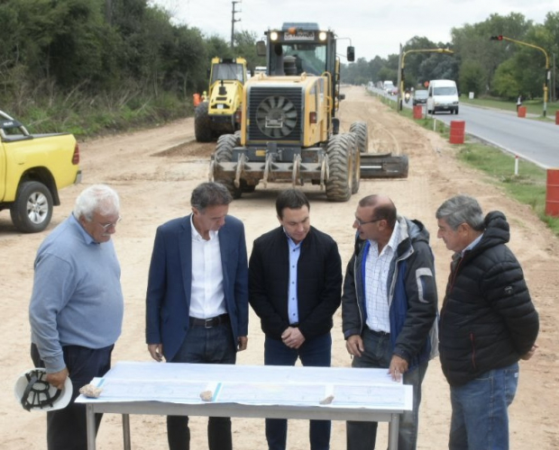 Avanzan las obras de Vialidad