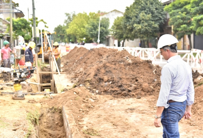 Recorrida de obras por Morón. 