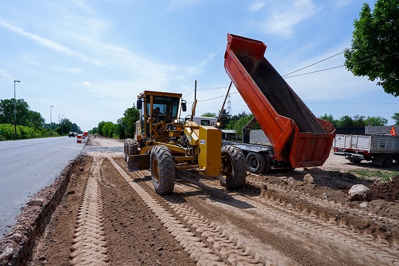 Obras en la Ruta 25