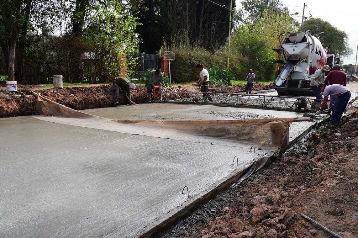 Avanzan las obras de Vialidad