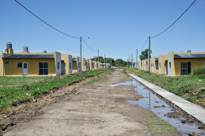 Avanzan los trabajos de vivienda en General Paz